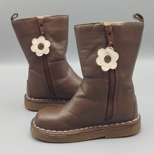 Brown Leather Boots Sz. 6